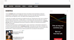Desktop Screenshot of biometric-solutions.com