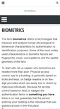 Mobile Screenshot of biometric-solutions.com